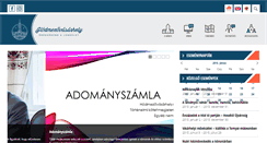 Desktop Screenshot of hodmezovasarhely.hu